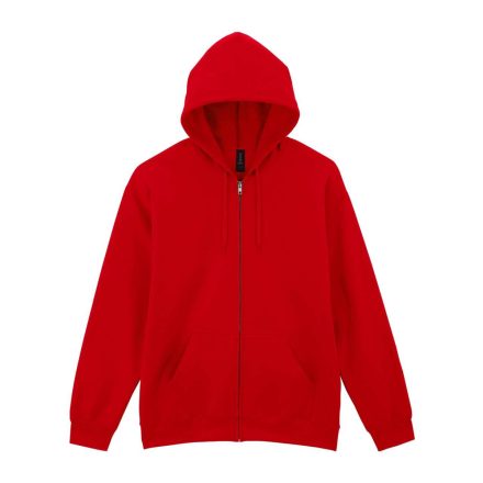Gildan GISF600 SOFTSTYLE™ MIDWEIGHT FELNŐTT VÉGIG CIPZÁRAS KAPUCNIS PULÓVER 4XL