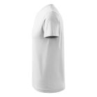 V-neck póló unisex fehér L