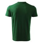 V-neck póló unisex üvegzöld XL