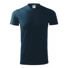 Heavy V-neck póló unisex tengerészkék 3XL