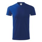 Heavy V-neck póló unisex királykék S