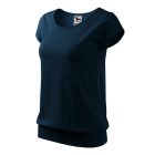 City póló női tengerészkék XS