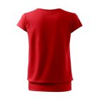 City póló női piros 2XL