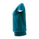 City póló női sötét türkiz S