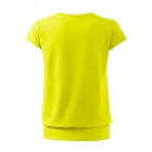 City póló női citrom S