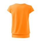 City póló női mandarinsárga 2XL