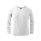 Fit-T LS póló gyerek fehér 110 cm/4 éves