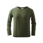 Fit-T LS póló gyerek khaki 110 cm/4 éves