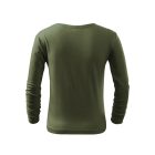 Fit-T LS póló gyerek khaki 146 cm/10 éves