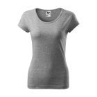 Pure póló női sötétszürke melírozott 2XL