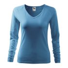 Elegance póló női azúrkék XL