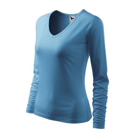 Elegance póló női azúrkék 2XL