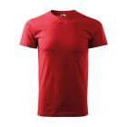 Basic póló férfi piros 3XL
