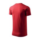 Basic póló férfi piros 3XL