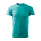 Basic póló férfi smaragdzöld 4XL