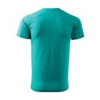 Basic póló férfi smaragdzöld 4XL