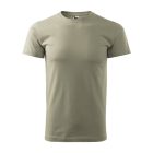 Basic póló férfi világos khaki 3XL