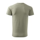 Basic póló férfi világos khaki 4XL