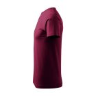 Basic póló férfi garnet M