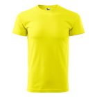 Basic póló férfi citrom 3XL