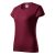 Basic póló női garnet M
