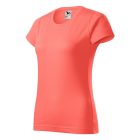 Basic póló női coral XL