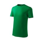 Classic New póló gyerek fűzöld 122 cm/6 éves