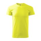 Heavy New póló unisex neon sárga XL