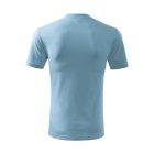 Basic póló gyerek égszínkék 110 cm/4 éves