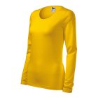 Slim póló női sárga 2XL