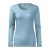 Slim póló női égszínkék S
