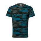 Camouflage póló unisex camouflage petrol 3XL