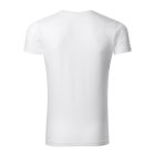 Slim Fit V-neck póló férfi fehér 2XL