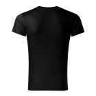 Slim Fit V-neck póló férfi fekete M
