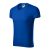 Slim Fit V-neck póló férfi királykék XL
