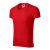 Slim Fit V-neck póló férfi piros 3XL