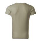 Slim Fit V-neck póló férfi világos khaki 2XL