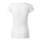 Fit V-neck póló női fehér XS