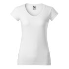 Fit V-neck póló női fehér M