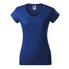 Fit V-neck póló női királykék XL