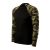 Camouflage LS póló unisex barna terepszín S