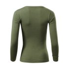 Fit-T LS póló női khaki S