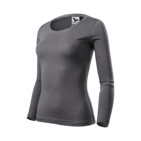 Fit-T LS póló női acélszürke S