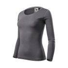 Fit-T LS póló női acélszürke L