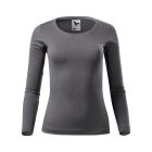 Fit-T LS póló női acélszürke 2XL