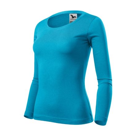 Fit-T LS póló női türkiz XS