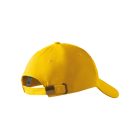 6P sapka unisex sárga állitható