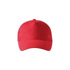 5P sapka unisex piros állitható
