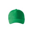5P sapka unisex fűzöld állitható