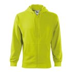 Trendy Zipper felső férfi lime M
